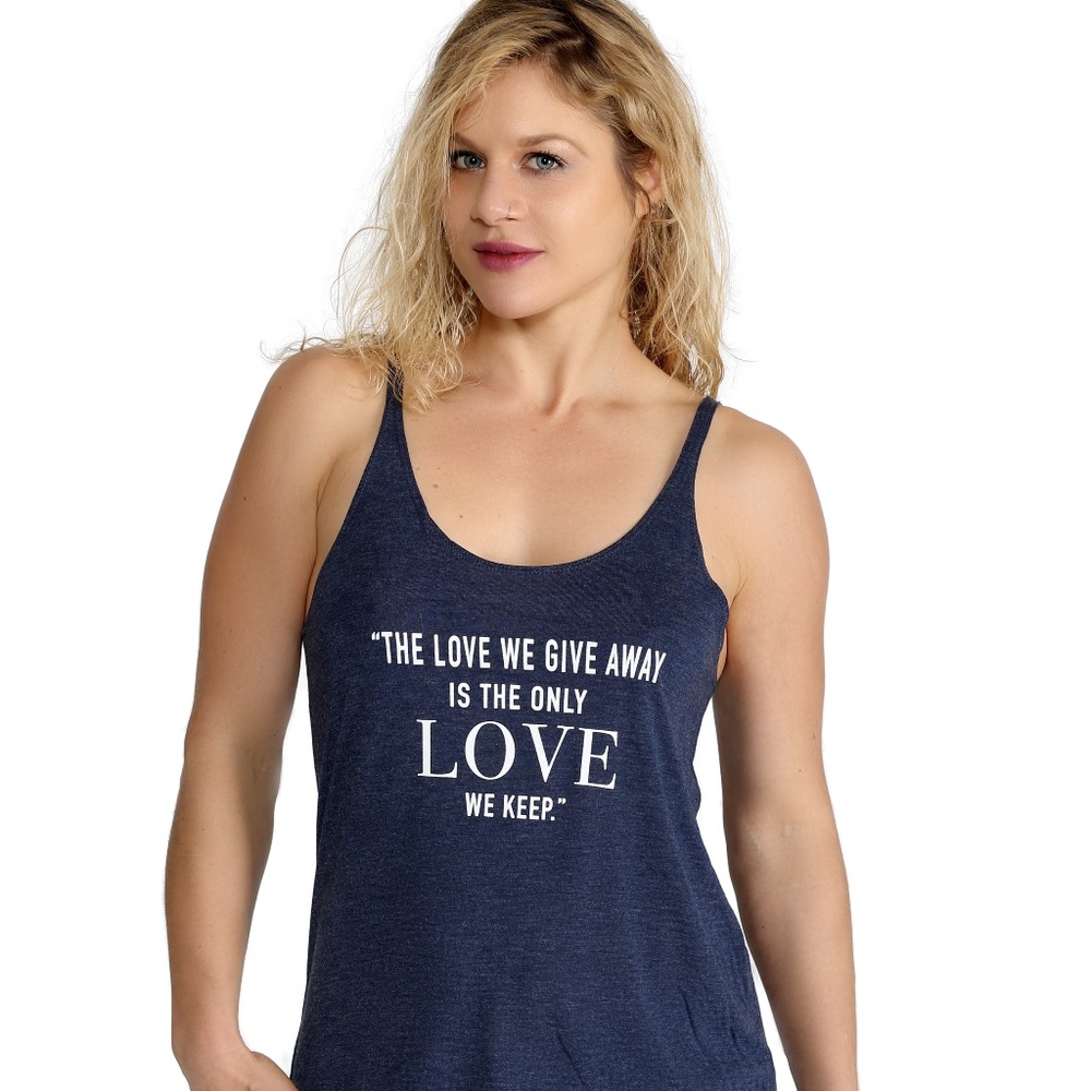 WOMEN'S FLOWY SIDE SLIT TANK